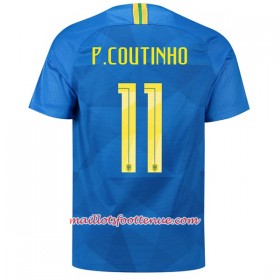 Maillot/Tenue Brésil P.Coutinho 11 Exterieur Coupe du monde 2018